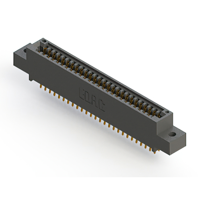 CONN EDGE DUAL FMALE 52POS 0.100