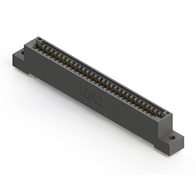 CONN EDGE DUAL FMALE 62POS 0.100