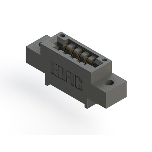 CONN EDGE SGL FMALE 5POS 0.125
