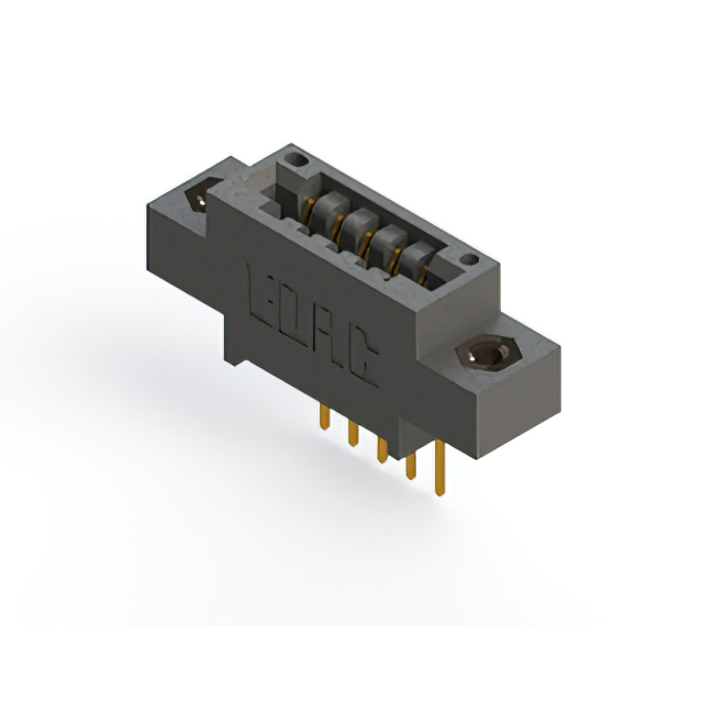 CONN EDGE SGL FMALE 5POS 0.125
