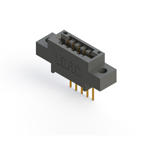 CONN EDGE SGL FMALE 5POS 0.125