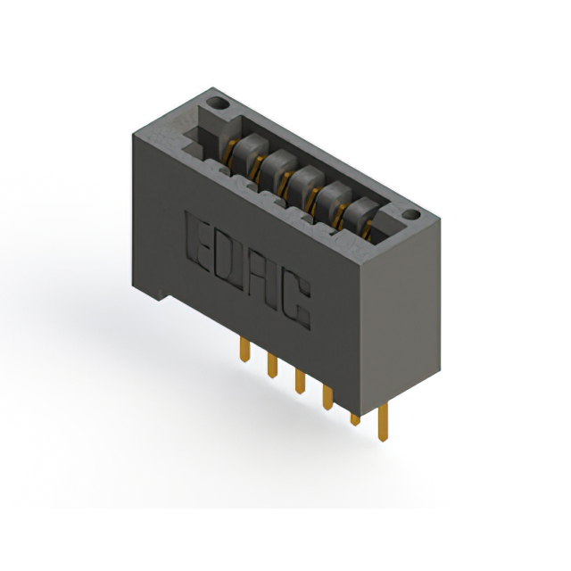 CONN EDGE SGL FMALE 6POS 0.125