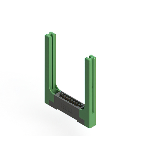 CONN EDGE SGL FMALE 8POS 0.125