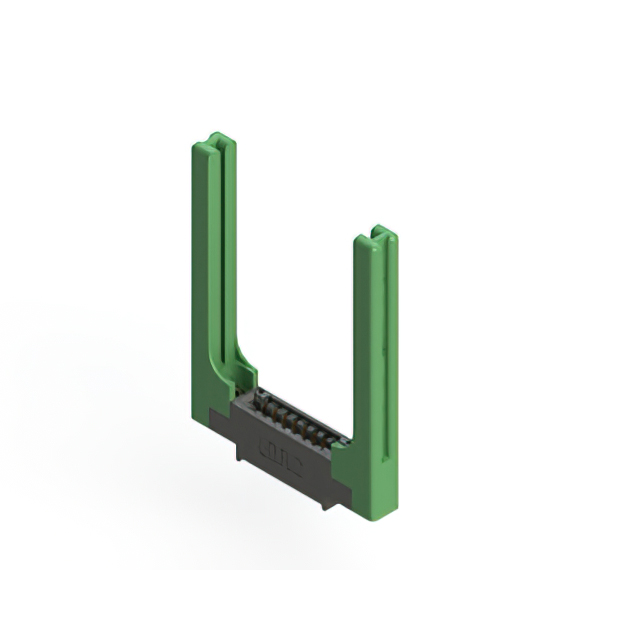 CONN EDGE SGL FMALE 8POS 0.125