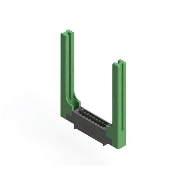CONN EDGE SGL FMALE 9POS 0.125