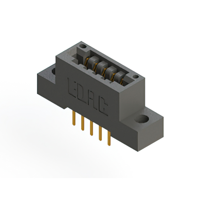 CONN EDGE DUAL FMALE 10POS 0.125