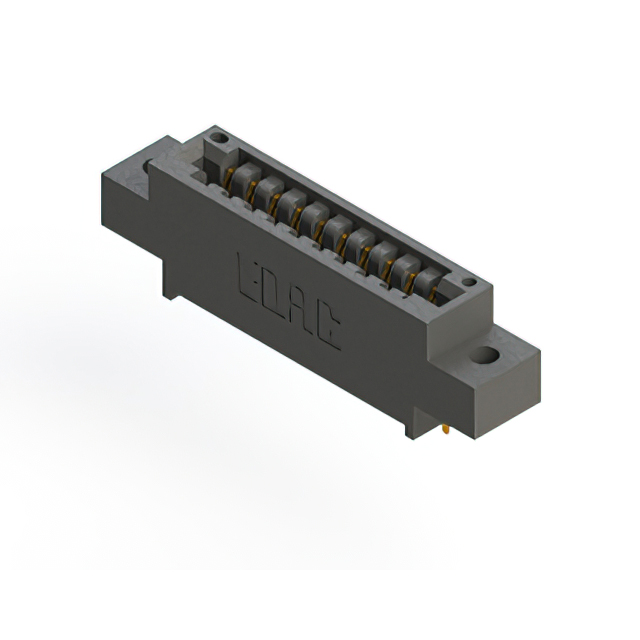 CONN EDGE SGL FMALE 10POS 0.125
