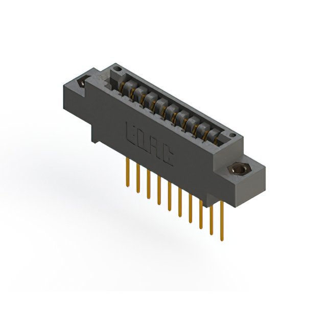 CONN EDGE SGL FMALE 10POS 0.125
