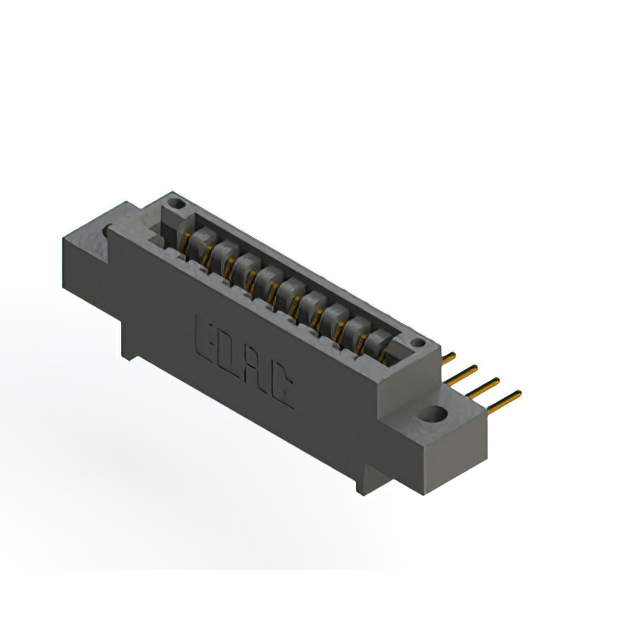 CONN EDGE SGL FMALE 10POS 0.125