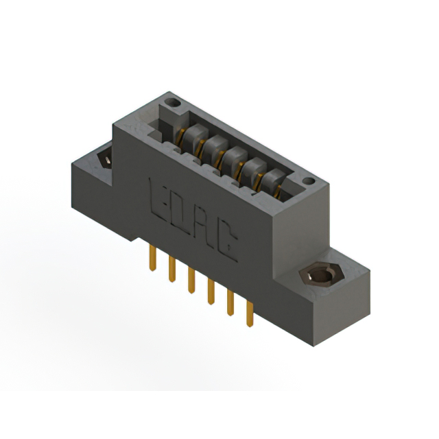 CONN EDGE DUAL FMALE 12POS 0.125