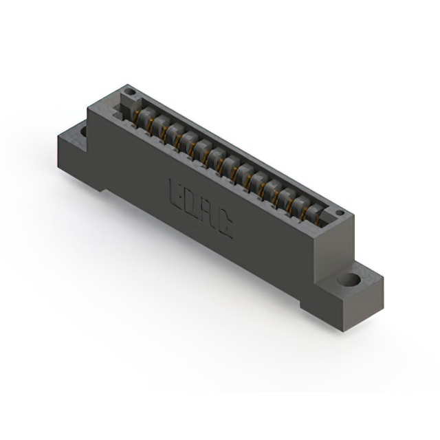 CONN EDGE SGL FMALE 14POS 0.125