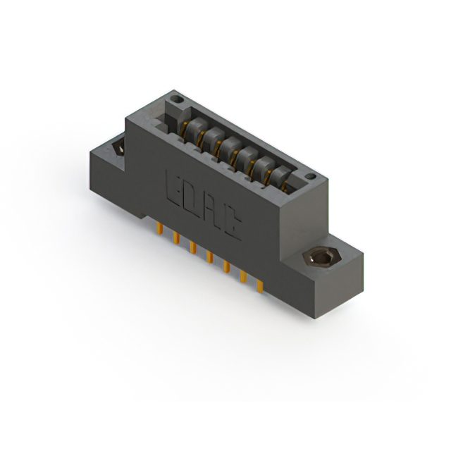 CONN EDGE DUAL FMALE 14POS 0.125