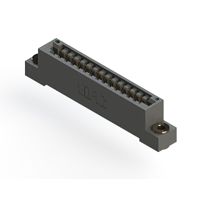 CONN EDGE SGL FMALE 15POS 0.125