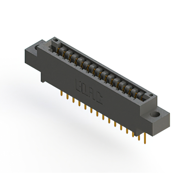 CONN EDGE SGL FMALE 15POS 0.125
