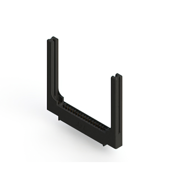 CONN EDGE SGL FMALE 17POS 0.125