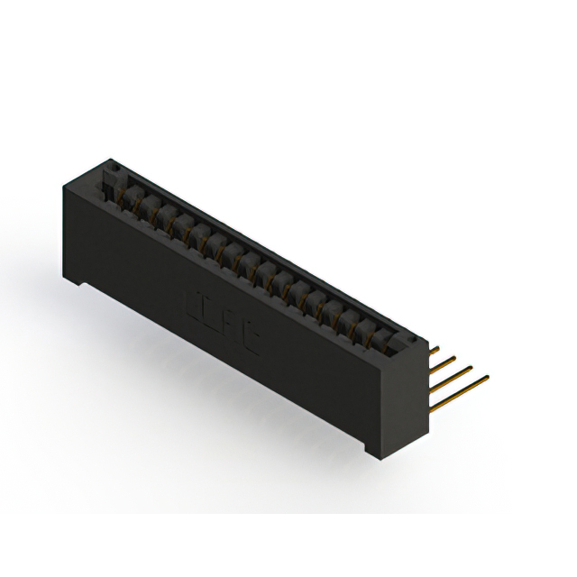 CONN EDGE SGL FMALE 17POS 0.125