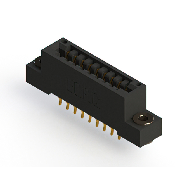 CONN EDGE DUAL FMALE 18POS 0.125