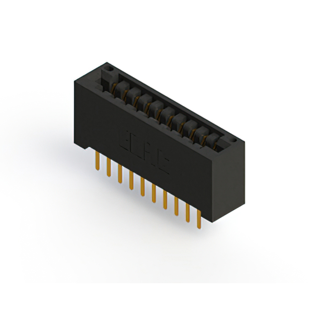 CONN EDGE DUAL FMALE 20POS 0.125