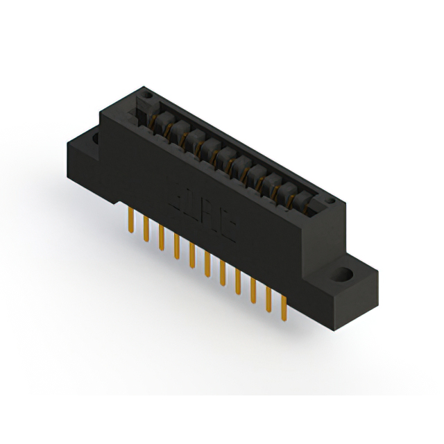CONN EDGE DUAL FMALE 22POS 0.125