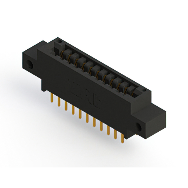 CONN EDGE DUAL FMALE 22POS 0.125