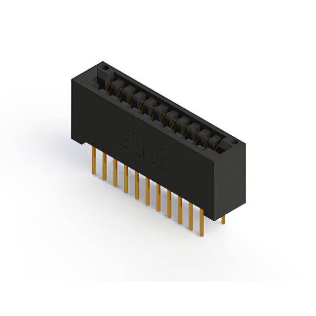 CONN EDGE DUAL FMALE 22POS 0.125