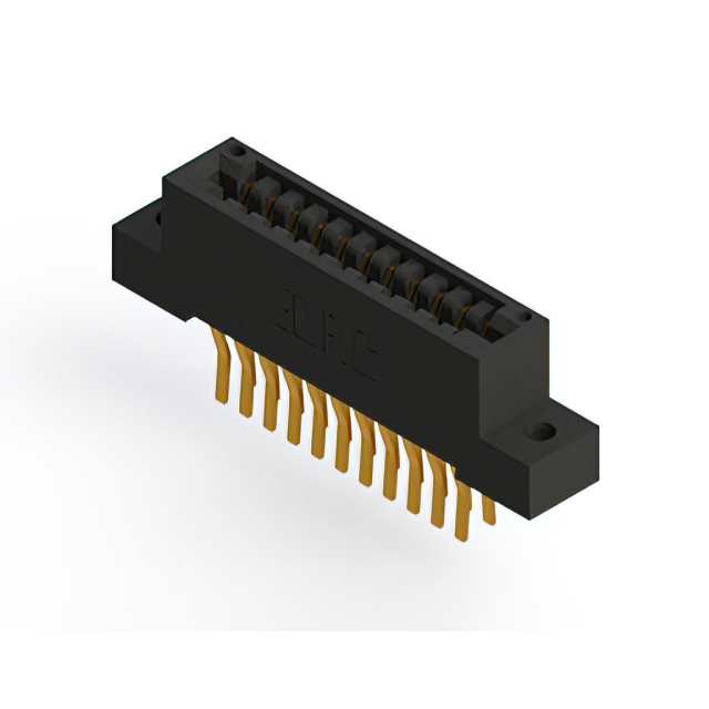 CONN EDGE DUAL FMALE 22POS 0.125