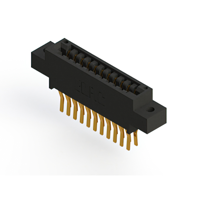 CONN EDGE DUAL FMALE 22POS 0.125