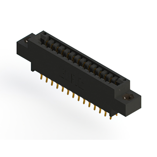 CONN EDGE DUAL FMALE 28POS 0.125