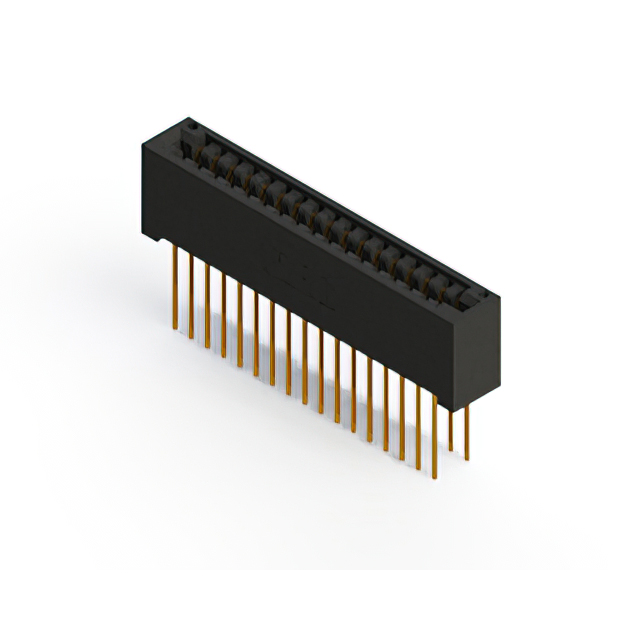CONN EDGE DUAL FMALE 34POS 0.125