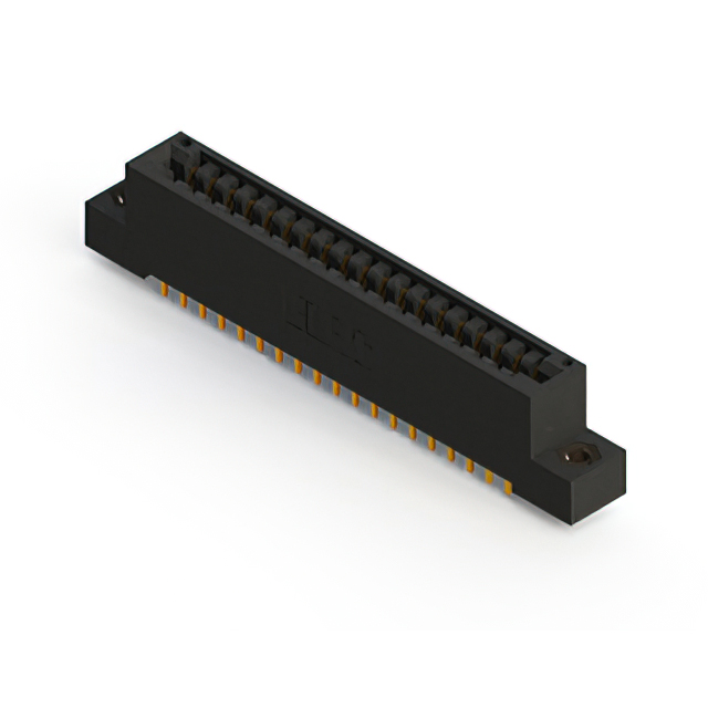 CONN EDGE DUAL FMALE 38POS 0.125
