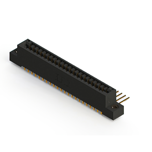 CONN EDGE DUAL FMALE 44POS 0.125