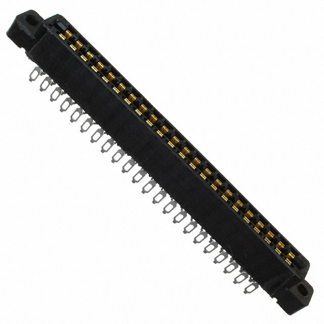 CONN EDGE DUAL FMALE 44POS 0.156