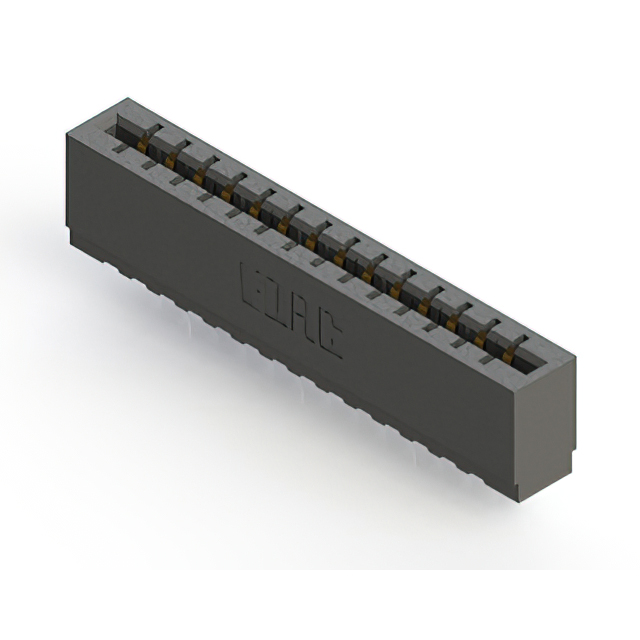 CONN EDGE SGL FMALE 14POS 0.156
