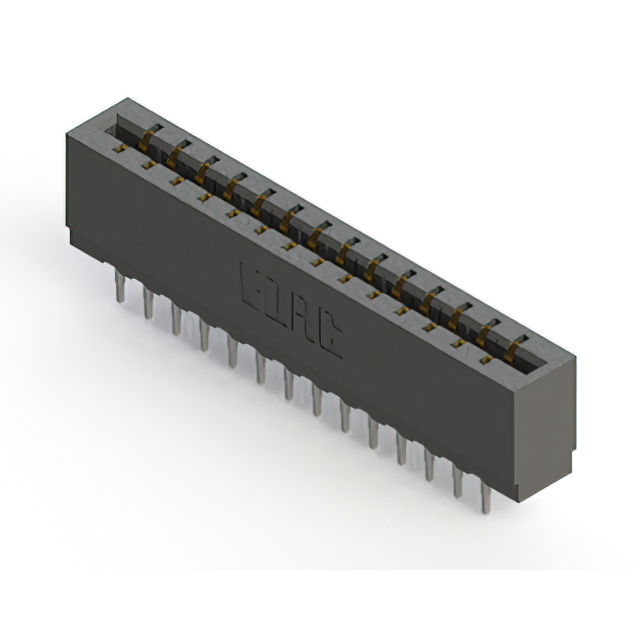 CONN EDGE DUAL FMALE 28POS 0.156