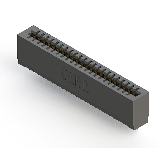 CONN EDGE SINGLE FML 22POS 0.100