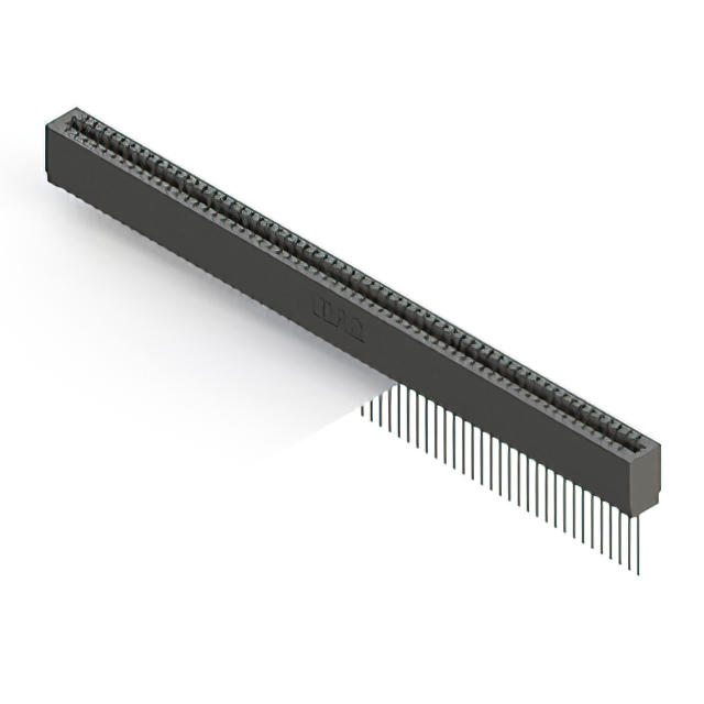 CONN EDGE SINGLE FML 61POS 0.100