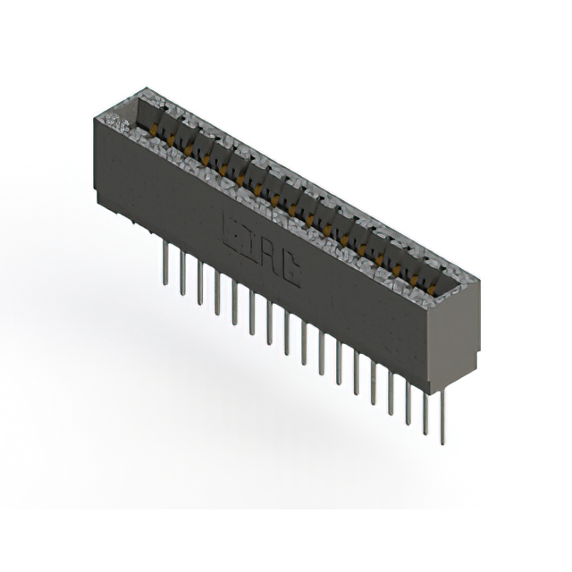 CONN EDGE SGL FMALE 17POS 0.125