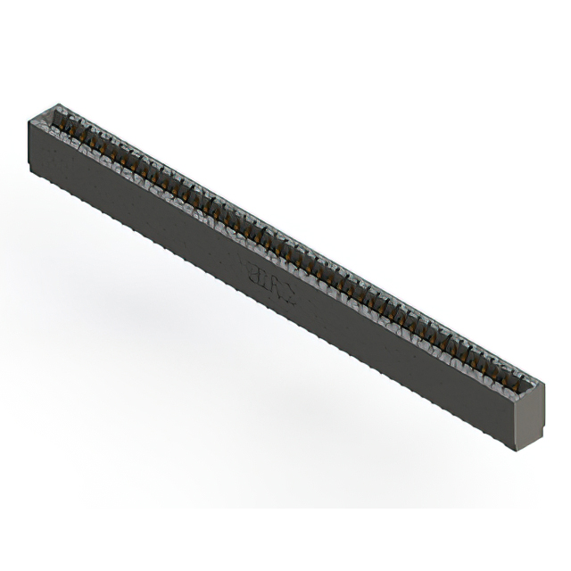 CONN EDGE SGL FMALE 45POS 0.125