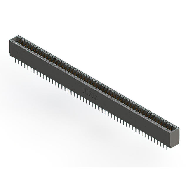 CONN EDGE DUAL FML 100POS 0.125