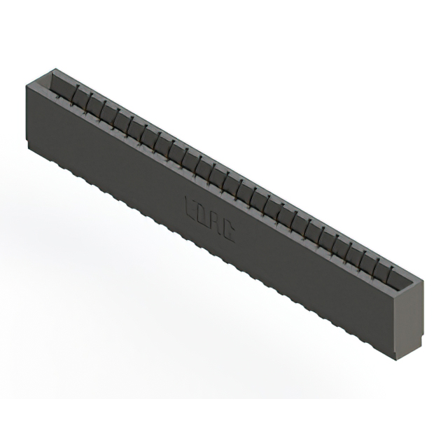 CONN EDGE SGL FMALE 24POS 0.156