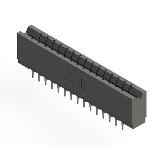 CONN EDGE DUAL FMALE 30POS 0.156