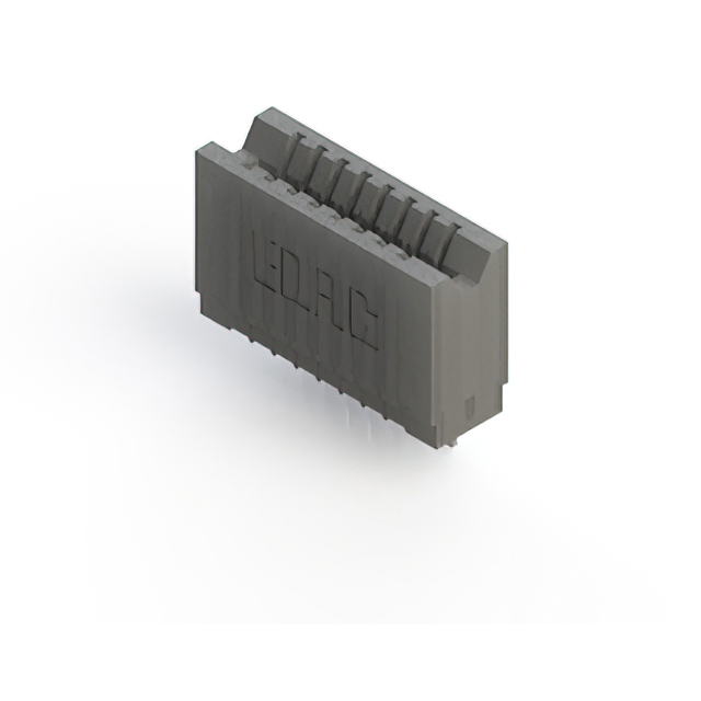 CONN EDGE SINGLE FML 8POS 0.100