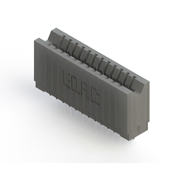 CONN EDGE SINGLE FML 12POS 0.100