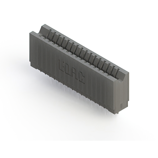 CONN EDGE SINGLE FML 16POS 0.100