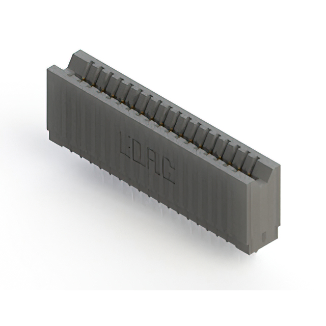 CONN EDGE SINGLE FML 18POS 0.100