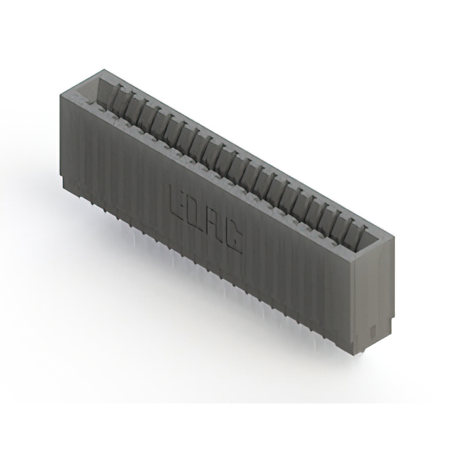 CONN EDGE SINGLE FML 20POS 0.100