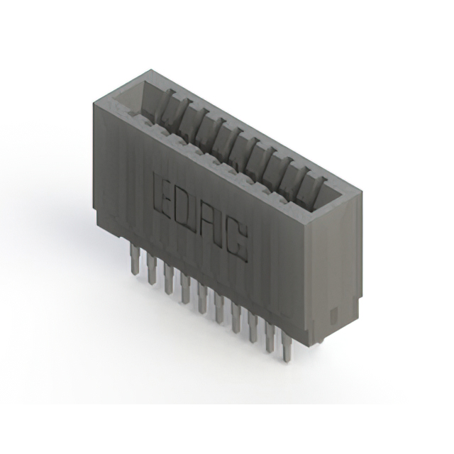 CONN EDGE DUAL FMALE 20POS 0.100