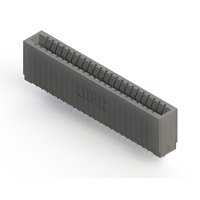 CONN EDGE SINGLE FML 23POS 0.100