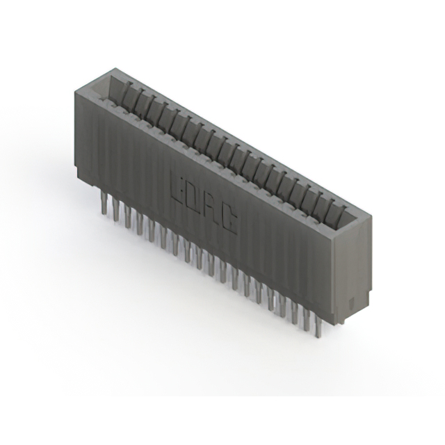 CONN EDGE DUAL FMALE 38POS 0.100