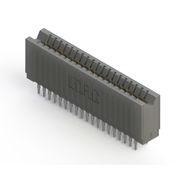 CONN EDGE DUAL FMALE 38POS 0.100